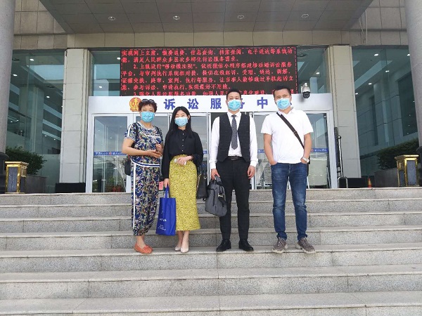 拆迁诉讼律师开庭现场